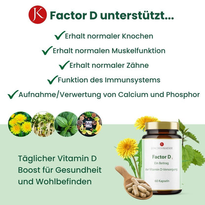 Factor D - 90 Kapseln