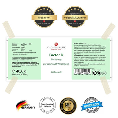 Factor D - 90 Kapseln