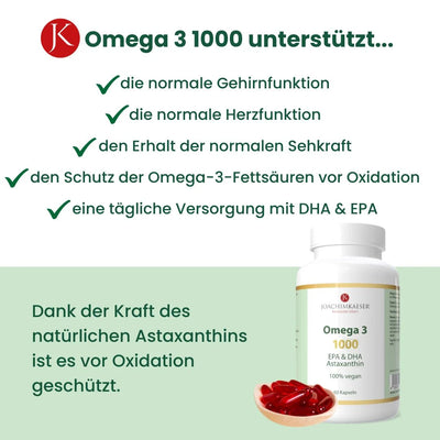 Omega 3 1000 mit Astaxanthin